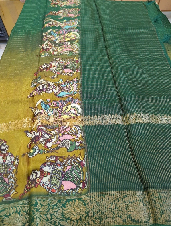 Russian Digital  - Line Flowers, Luxor Gold