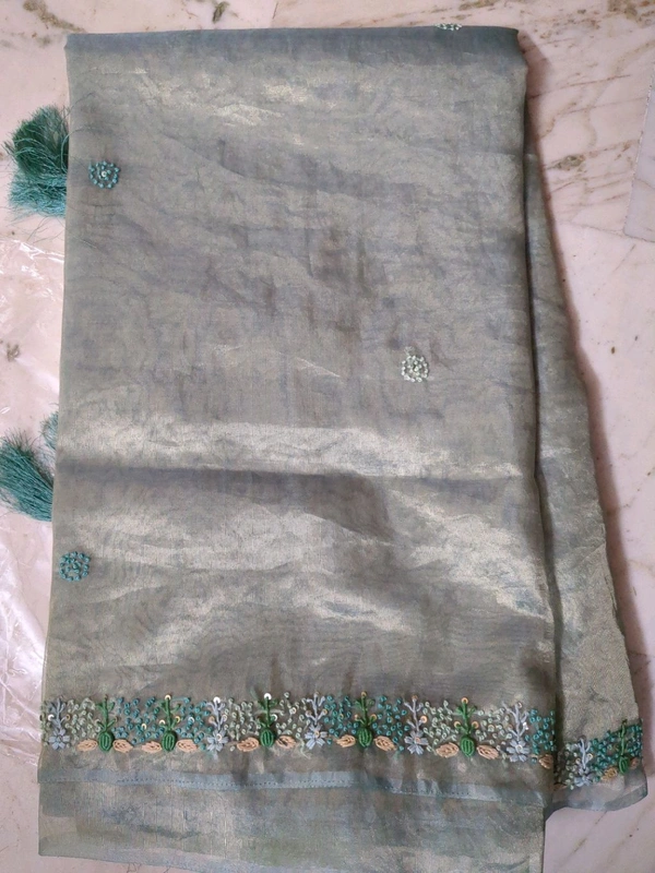 TISSUE HANDWORK - Spring Green