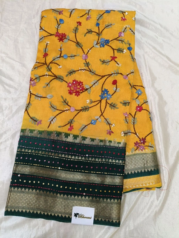 Pure Munga Handwork  - Yellow