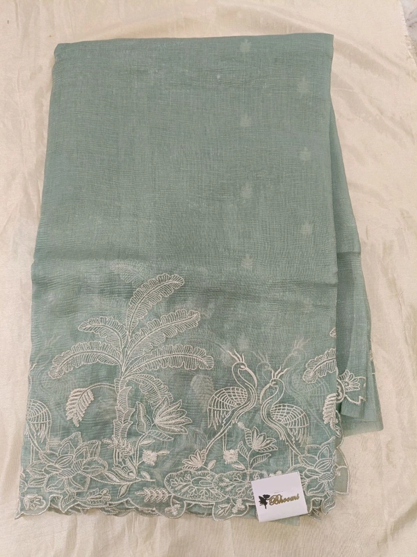 Tusser Crush - sea green