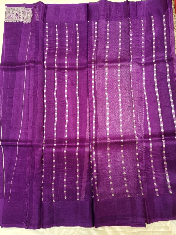 Pure Kora Organza - Electric Violet