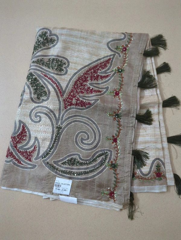 tusser designer - green olive