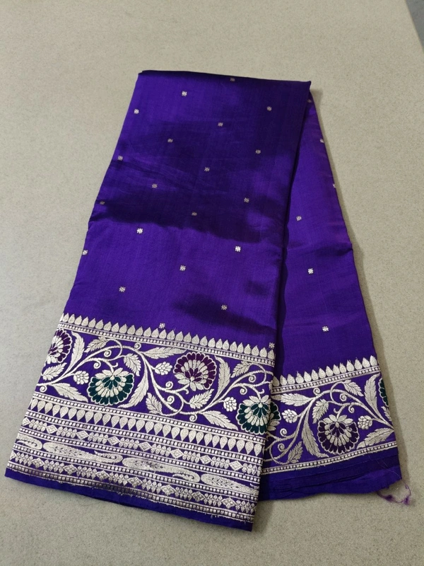 Pure Handloom Raw Mango - Pigment Indigo