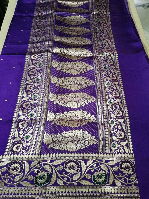 Pure Handloom Raw Mango - Pigment Indigo