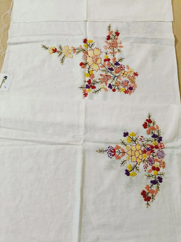 Hand Work Blouse - white 9