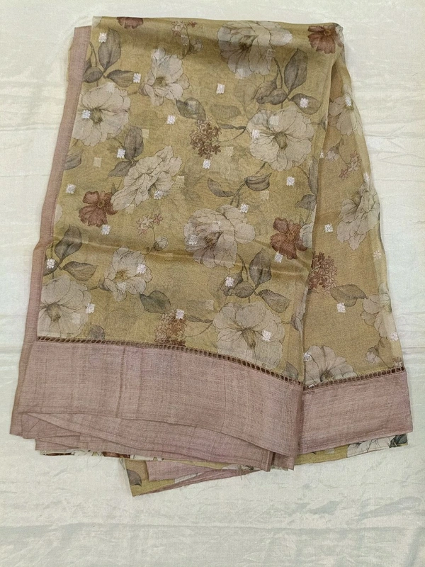 Pure Handloom Organza Tissue - Twine