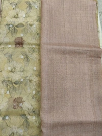 Pure Handloom Organza Tissue - Twine