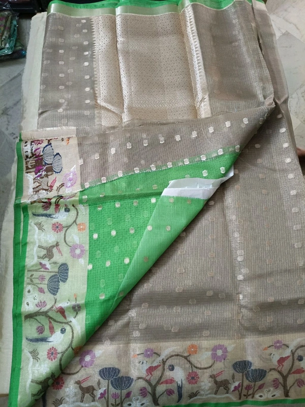 Tissue Silk Kota - Gray