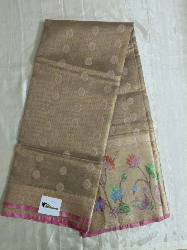 Tissue Silk Kota - Tan