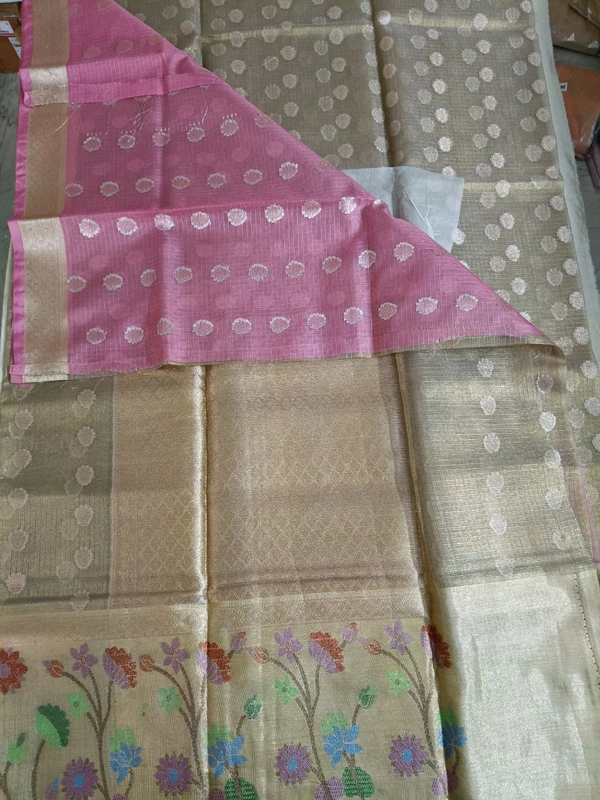 Tissue Silk Kota - Tan