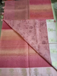 pure organza digital - Pink Flamingo