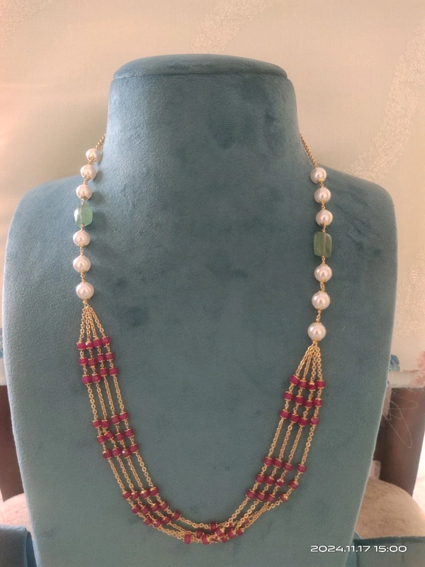 Real Beads With Kattuteega