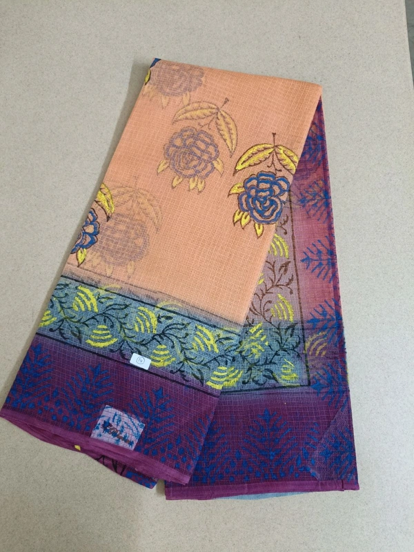 pure cotton kota - Web Orange