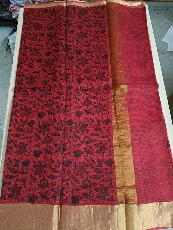 pure cotton kota - Wild Watermelon