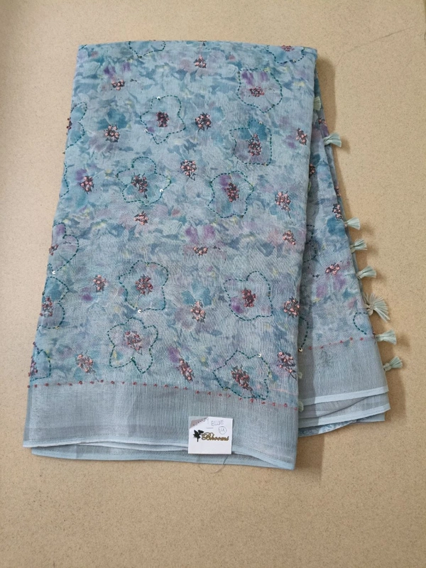 Lenin Printed Kanta - navy blue 14