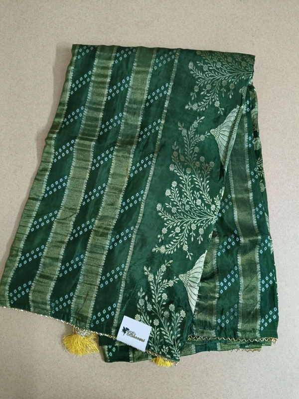 Russian Bandhini - green