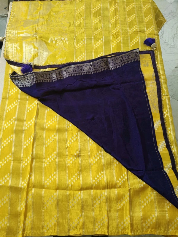 Russian Bandhini - Yellow