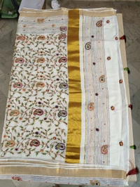 Pure Kerala Cotton - White