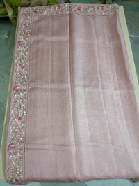 pure silk kota pythani - Pink Lace