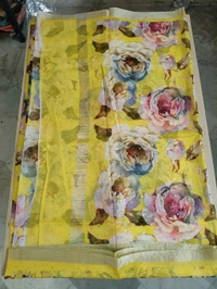 pure cotton kota doriya - Yellow