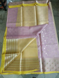 pure silk kota pythani - Pink Lace