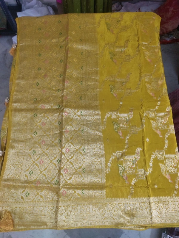 Satin Crepe - Yellow