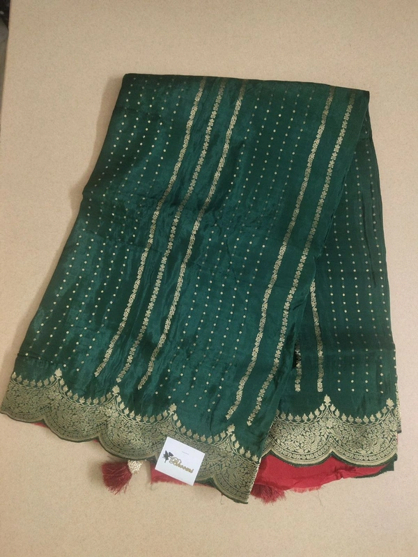 Russian Crepe Scallop - green