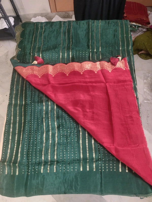 Russian Crepe Scallop - green