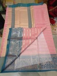 SILK KOTA SAREE - watermelon red