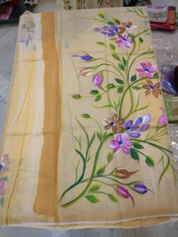 pure cotton kota - Yellow