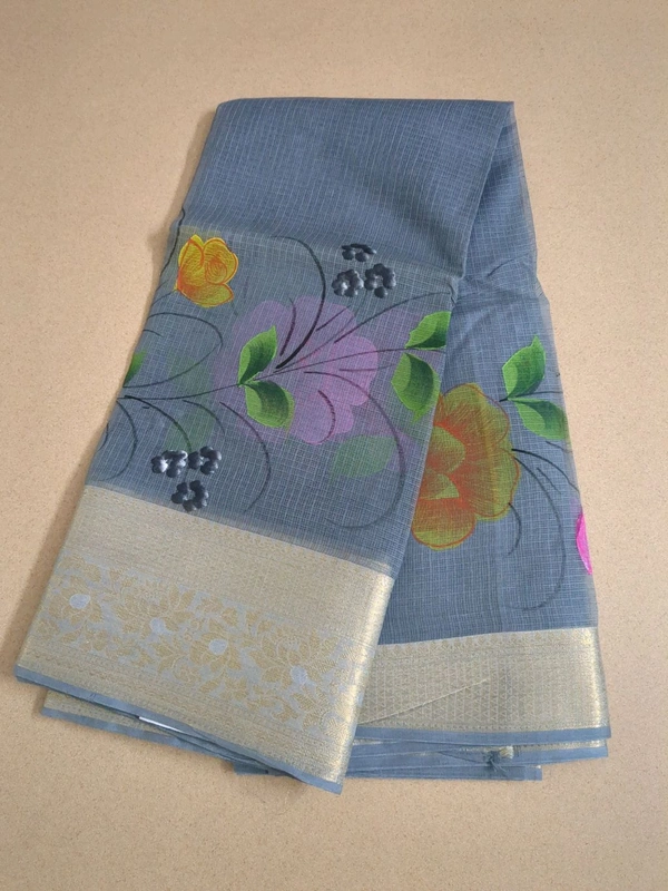 pure kota hand paint - Gray