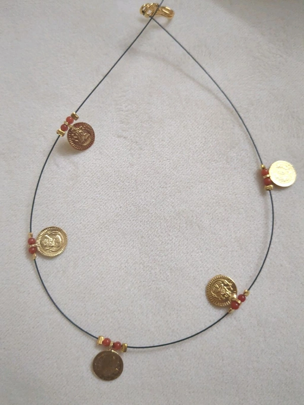 Invisible Black Thread With Kundan - lakshmi kasu