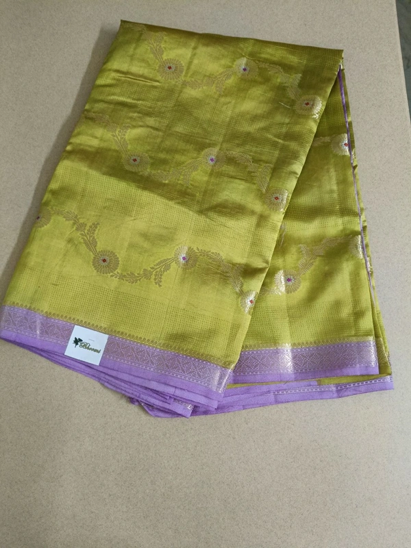 Pure Raw Mango - green with lavender