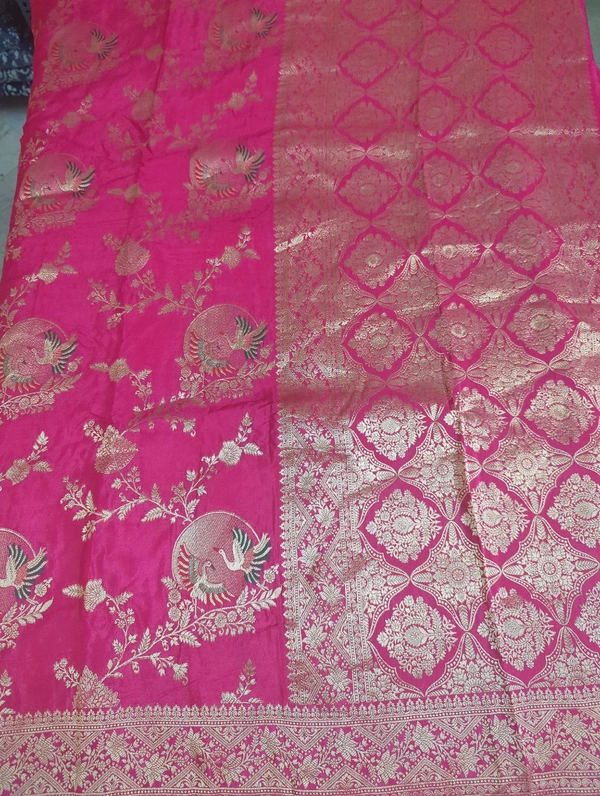 Russian Crepe - dark pink