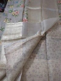 Pure Handloom Organza - Gray
