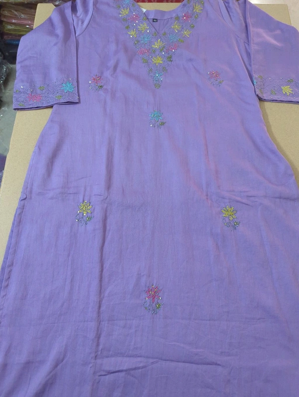 cotton with hand work - 42