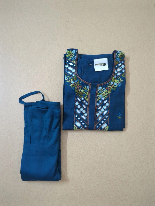 soft raw silk handwork - 44