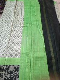 pure chanderi - Black