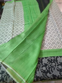 pure chanderi - Black