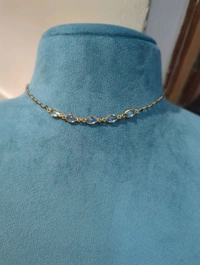 BLACK DIAMONDS WITH POLKI STONES