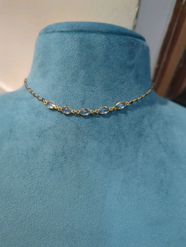 BLACK DIAMONDS WITH POLKI STONES