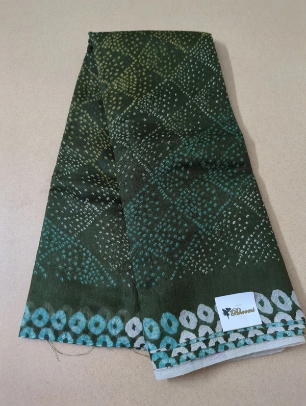 soft chanderi - green