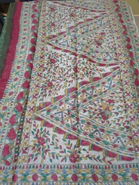 soft chanderi - green