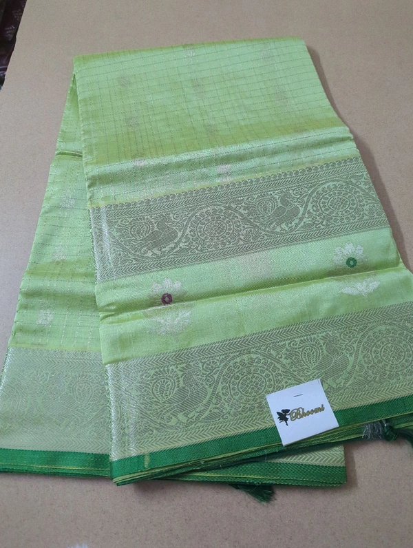 pure handloom kuppadam - Green