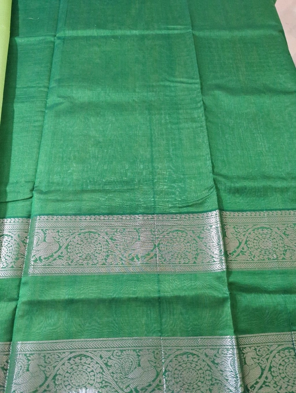 pure handloom kuppadam - Green