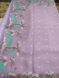 CHIFFON ORGANZA - Blue Chalk