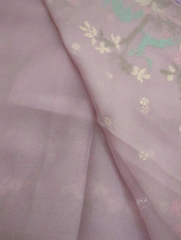 CHIFFON ORGANZA - Blue Chalk