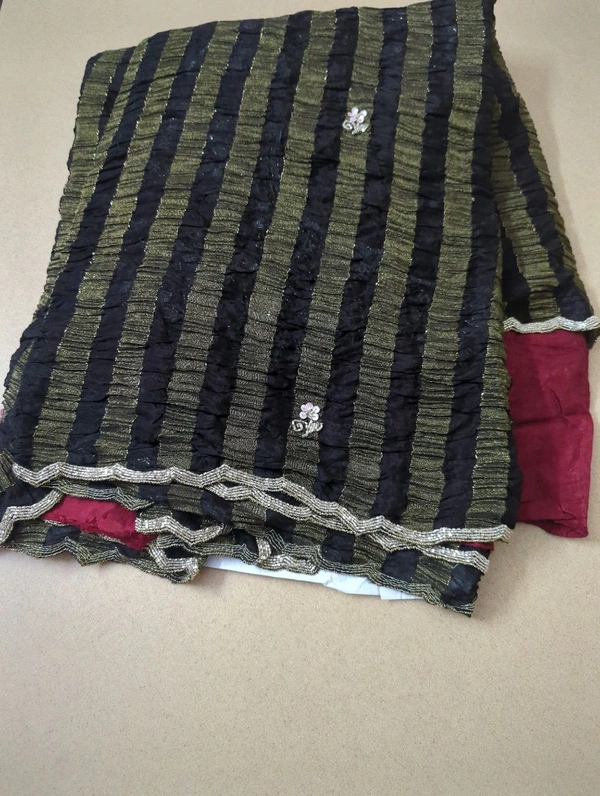 CRUSH TISSUE - Black