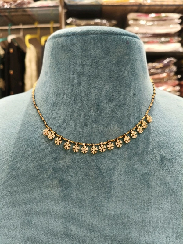 Black Diamonds  With Diamond Copy Pendent - HD