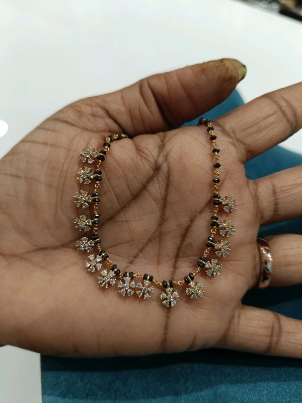 Black Diamonds  With Diamond Copy Pendent - HD